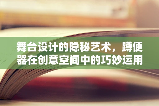 舞台设计的隐秘艺术，蹲便器在创意空间中的巧妙运用？