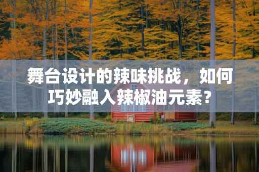 舞台设计的辣味挑战，如何巧妙融入辣椒油元素？