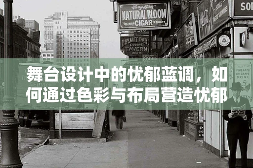 舞台设计中的忧郁蓝调，如何通过色彩与布局营造忧郁氛围？