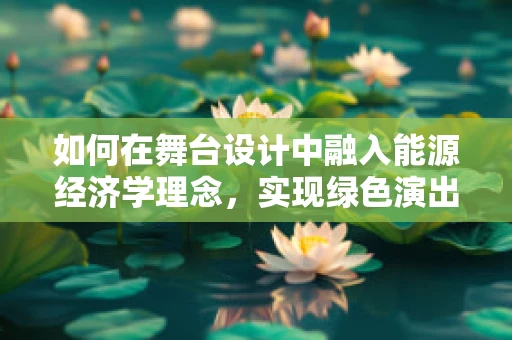 如何在舞台设计中融入能源经济学理念，实现绿色演出？