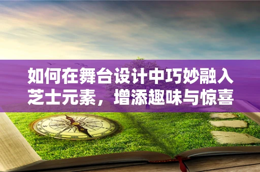 如何在舞台设计中巧妙融入芝士元素，增添趣味与惊喜？