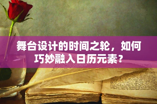 舞台设计的时间之轮，如何巧妙融入日历元素？