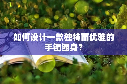 如何设计一款独特而优雅的手镯镯身？