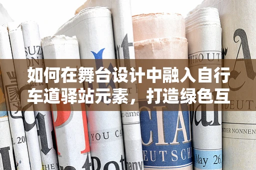 如何在舞台设计中融入自行车道驿站元素，打造绿色互动体验？