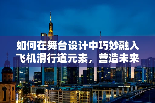 如何在舞台设计中巧妙融入飞机滑行道元素，营造未来科技感？