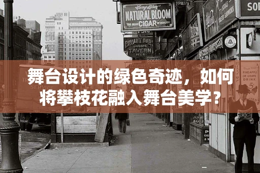 舞台设计的绿色奇迹，如何将攀枝花融入舞台美学？