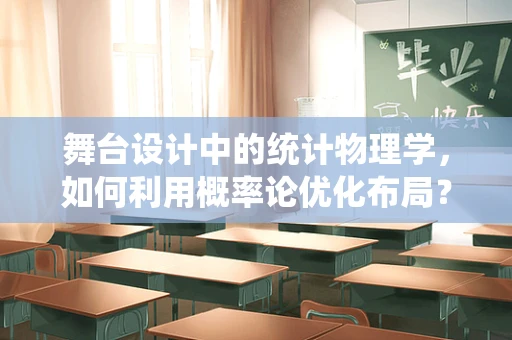 舞台设计中的统计物理学，如何利用概率论优化布局？