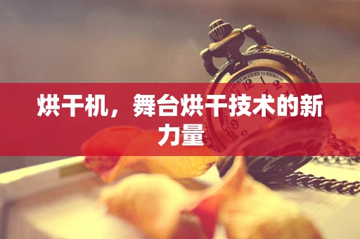 烘干机，舞台烘干技术的新力量