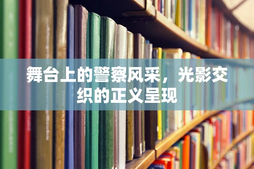 舞台上的警察风采，光影交织的正义呈现
