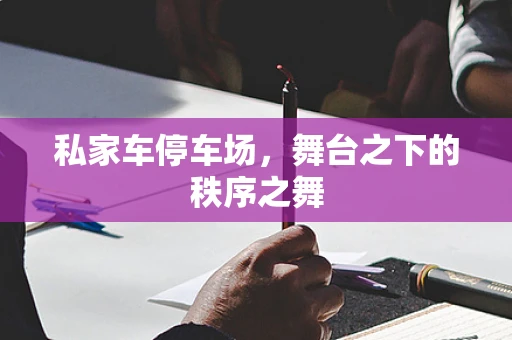 私家车停车场，舞台之下的秩序之舞