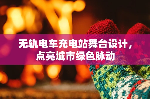 无轨电车充电站舞台设计，点亮城市绿色脉动