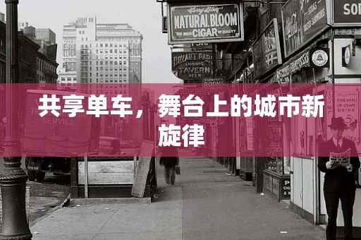 共享单车，舞台上的城市新旋律