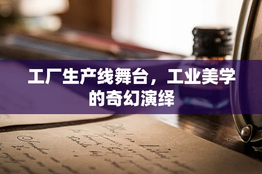 工厂生产线舞台，工业美学的奇幻演绎