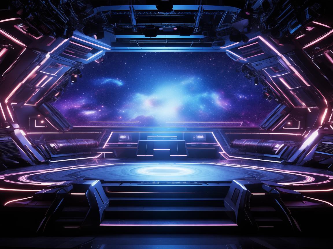 宇宙飞船的舞台设计，如何在有限空间内创造无限宇宙感？