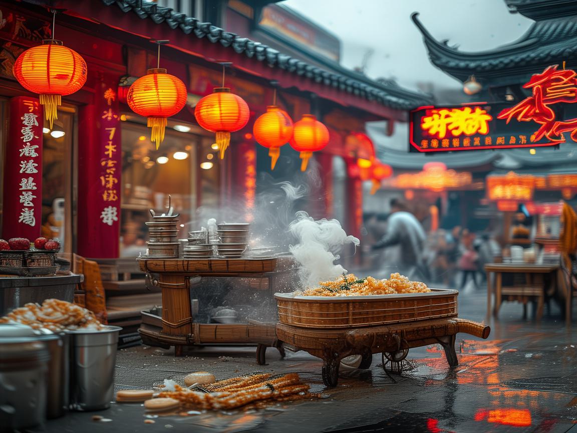 舞台上的豆浆油条，传统与创新的完美融合