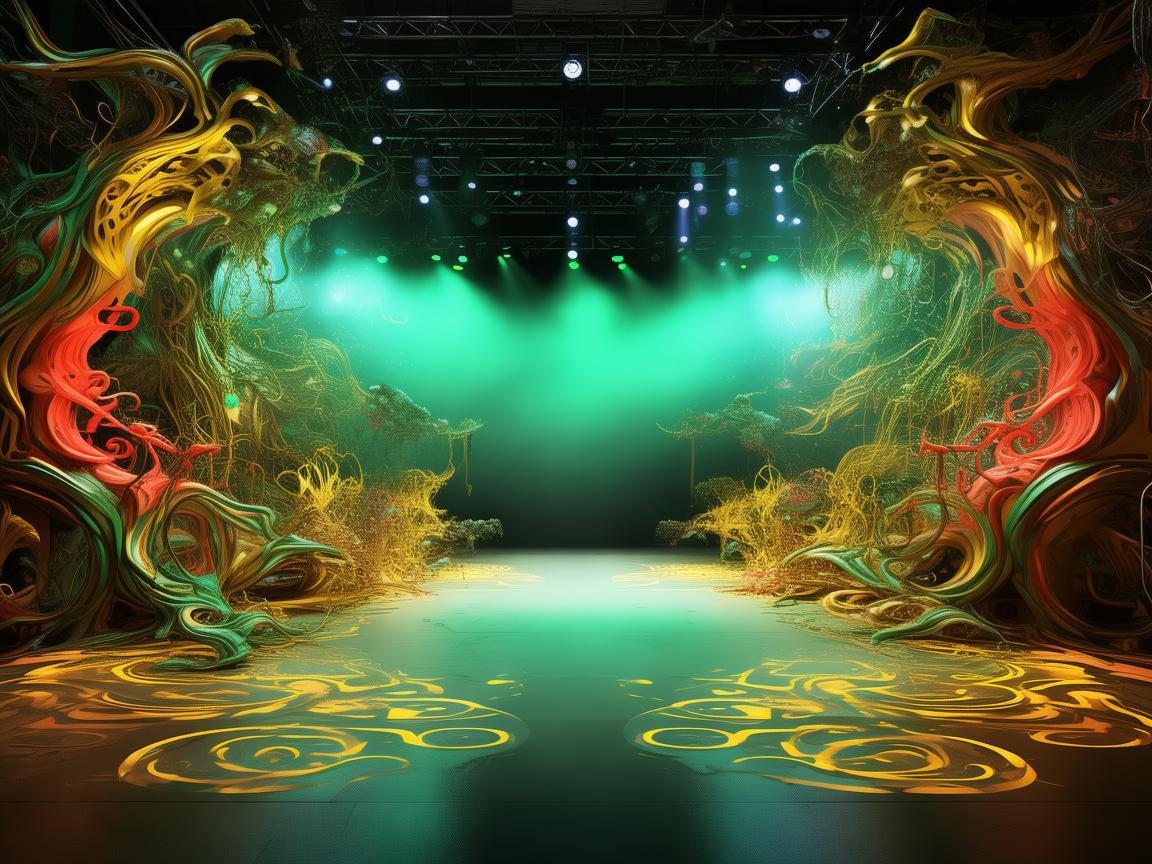 奇幻西瓜舞台，创意与想象的交融