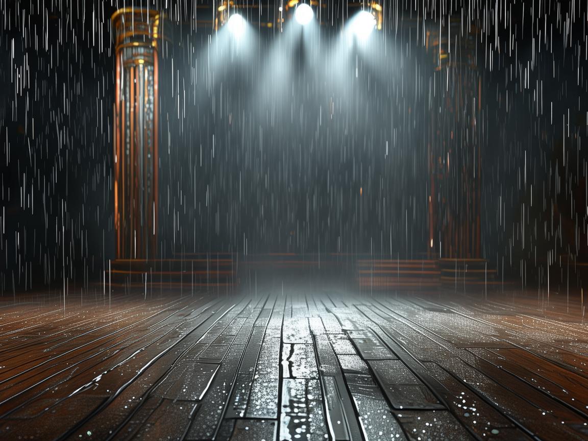 雨衣的舞台魔法，如何让舞台效果湿而不乱？