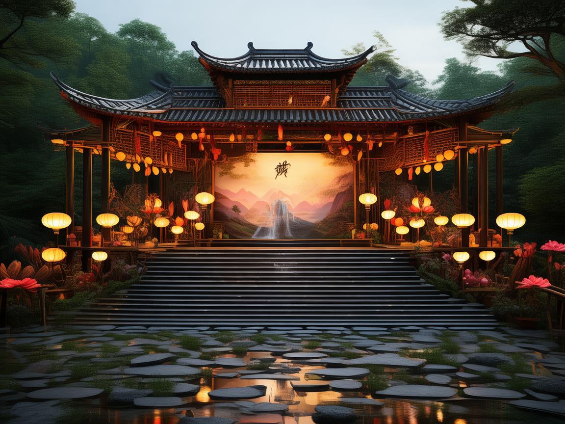十堰舞台设计，如何融合自然与文化，打造独特视觉盛宴？
