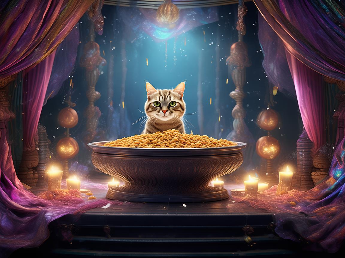 奇幻舞台上的猫粮魔法
