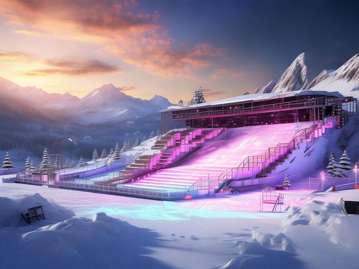 舞台设计之问，如何打造一个令人惊叹的滑雪场地舞台？