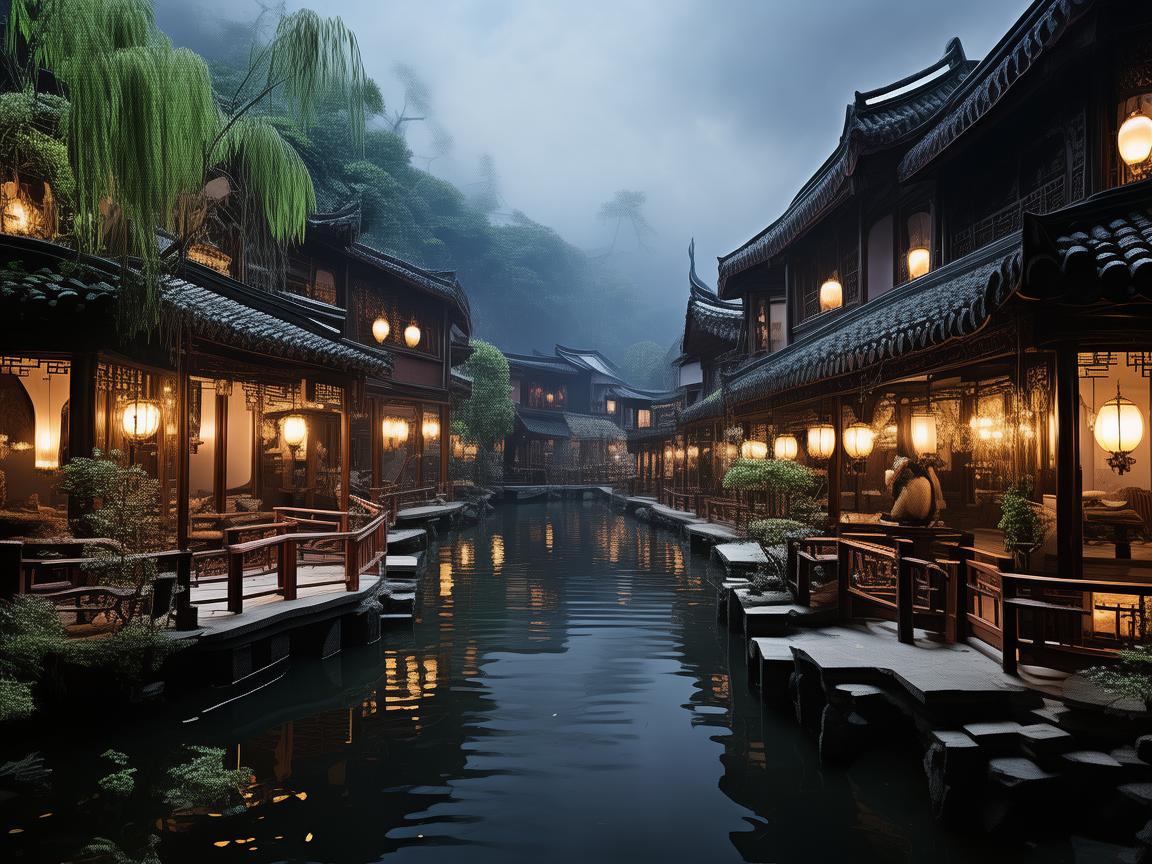 舞台设计中的光影嘉兴，如何用光影讲述江南水乡的故事？