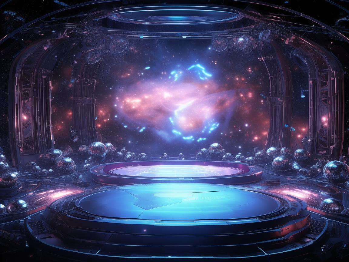 卫星元素打造梦幻舞台空间