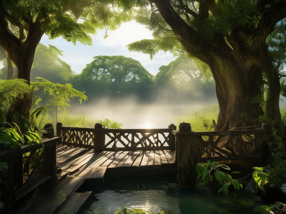 沼泽观景台，如何打造一个既神秘又迷人的舞台？