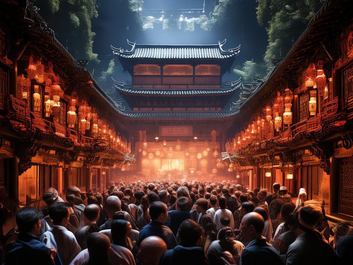 运城舞台，古韵今风交织的璀璨盛景