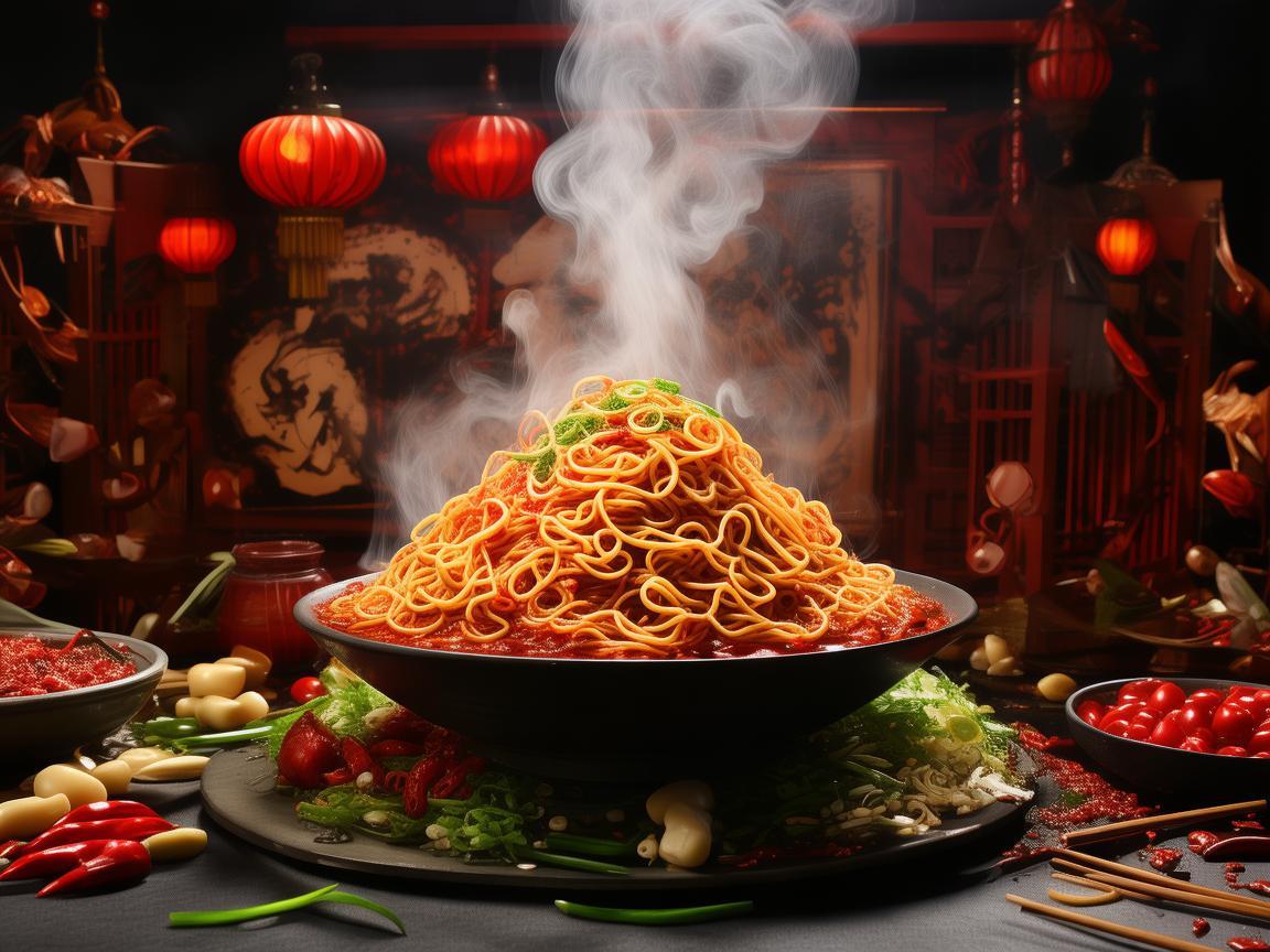 舞台上的味蕾盛宴，四川担担面如何成为创意灵感？