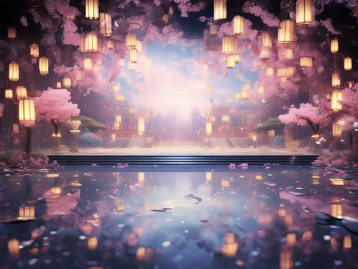 动漫舞台，梦幻与现实的交织