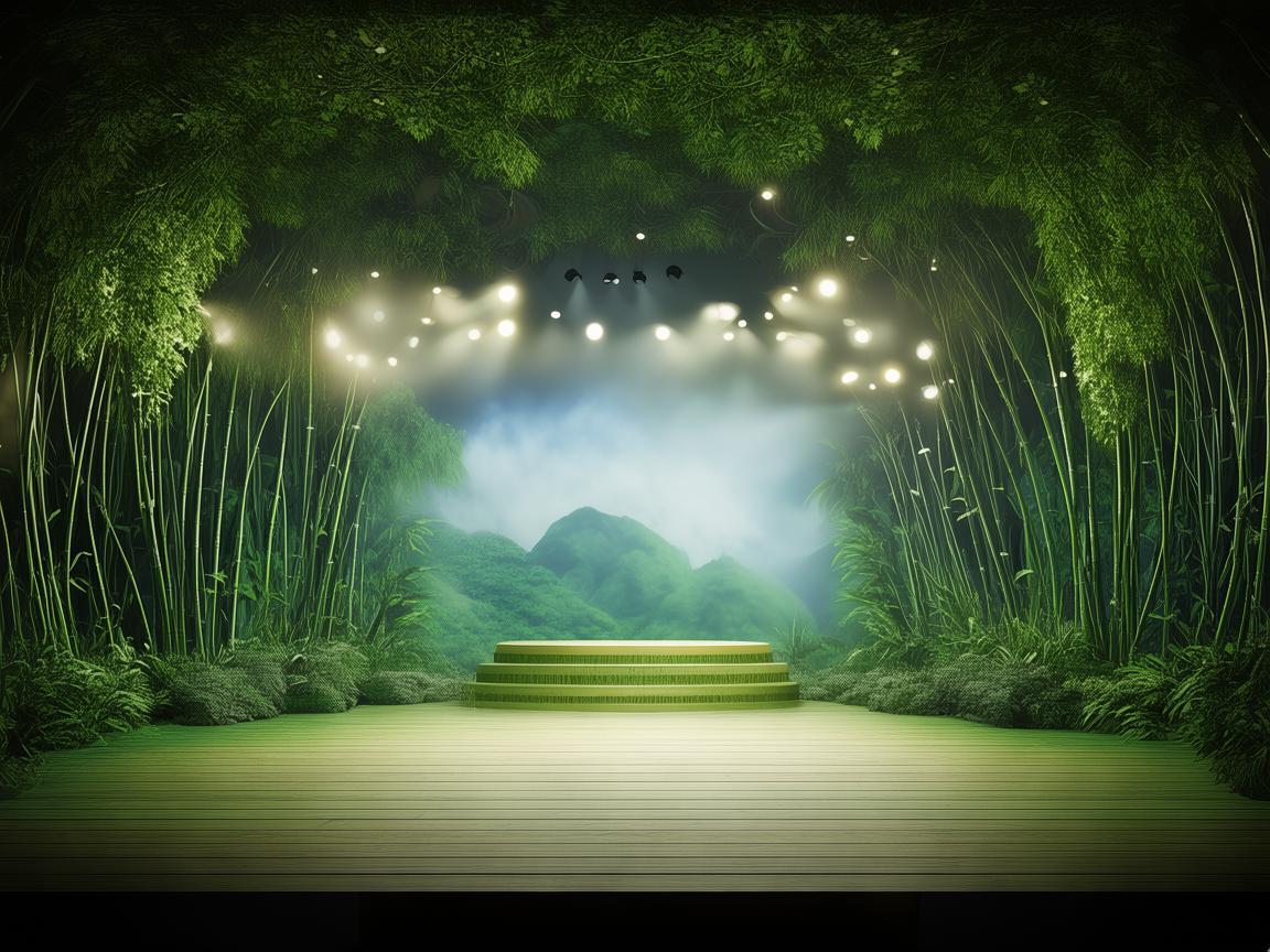 以山竹之名，绘梦幻舞台