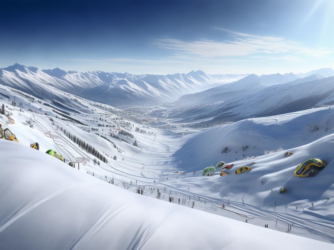 如何设计一个既刺激又安全的滑雪场地？