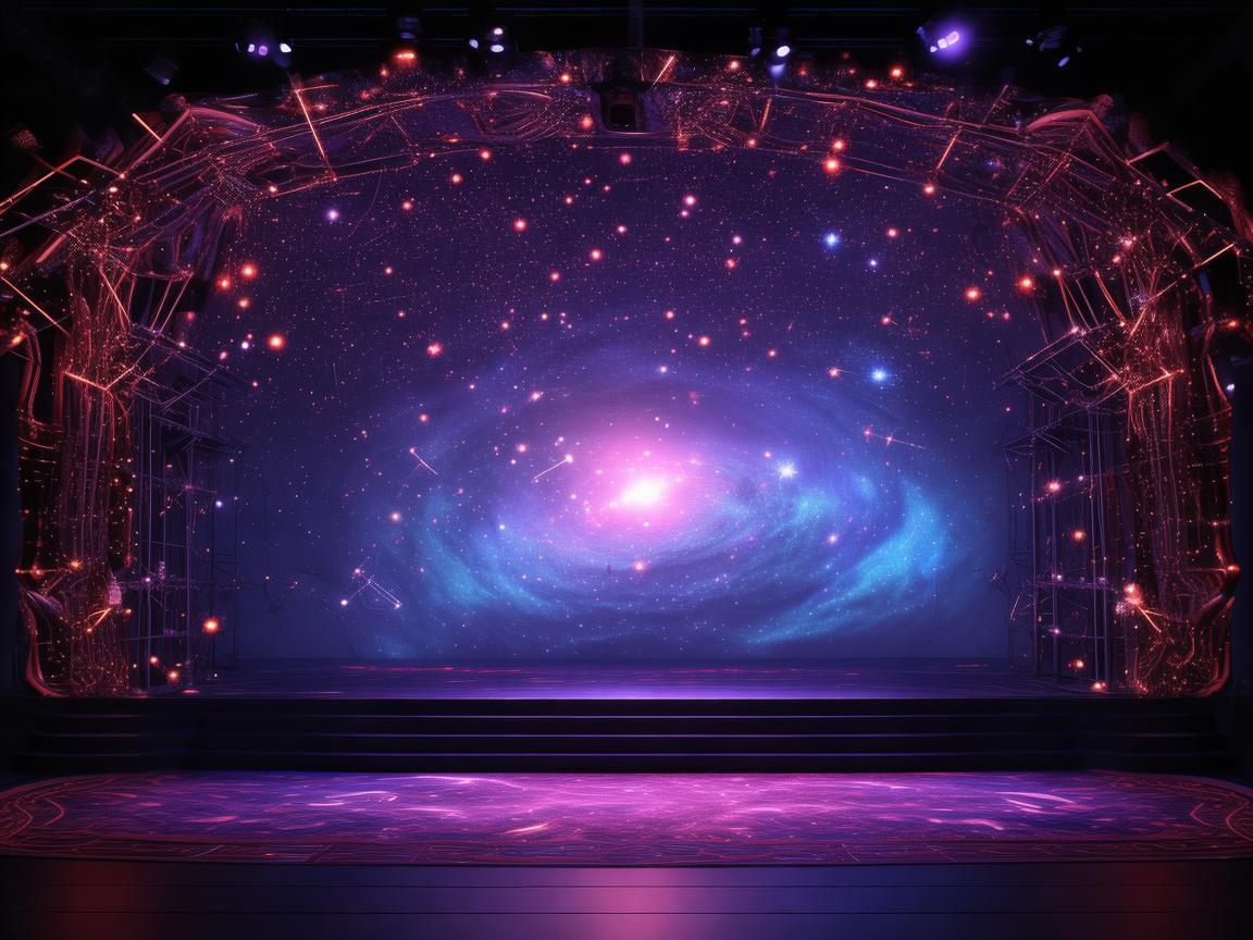 舞台设计中的恒星天文学启示，如何利用宇宙的壮丽为表演增添无限想象？