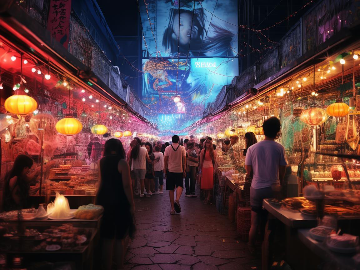 点亮夜市，共赴电影节奇妙夜