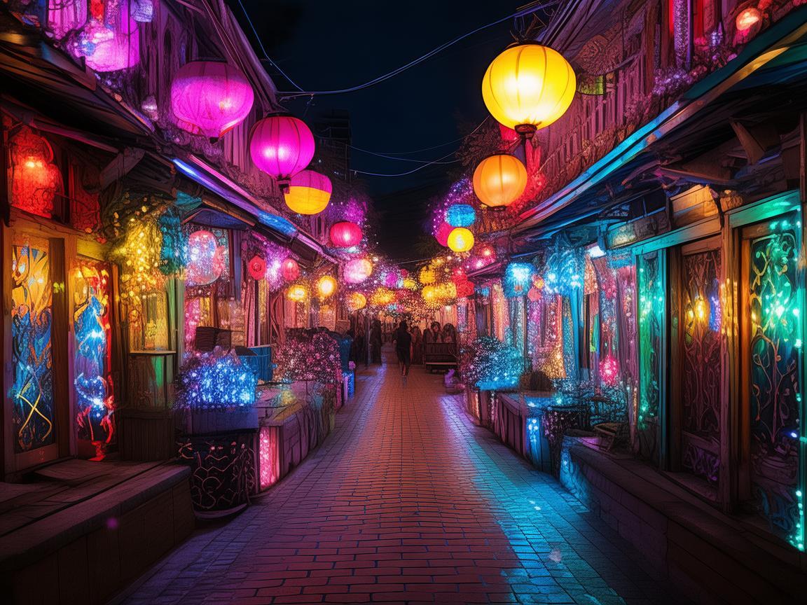 夜市灯光秀，如何打造令人难忘的视觉盛宴？