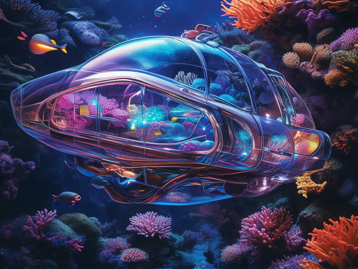 海底探险车，开启深海奇幻之旅的舞台