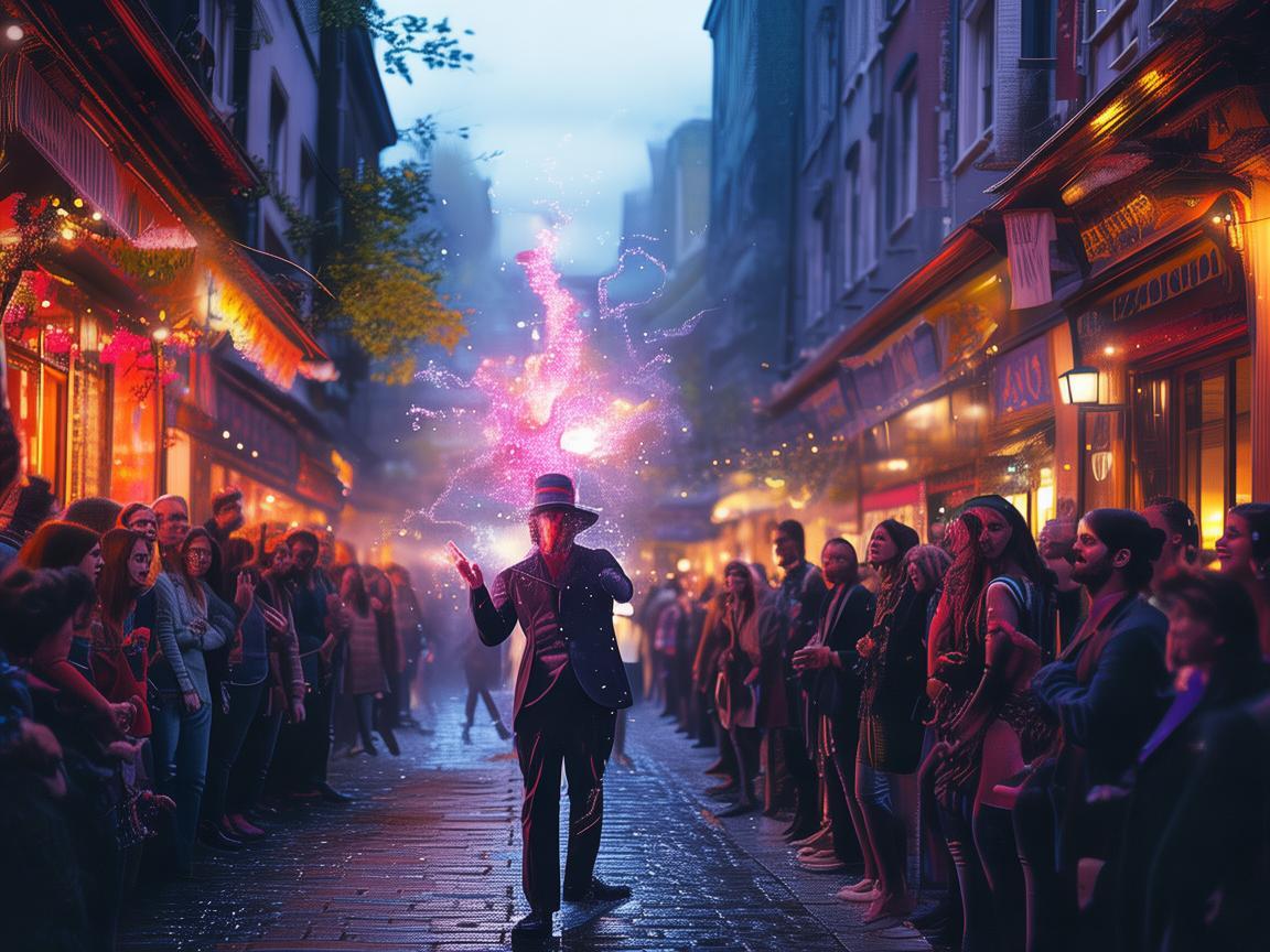 街头魔术，舞台之外的奇幻魔法秀