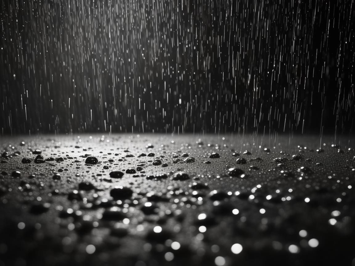雨水交织，舞台诗意流淌