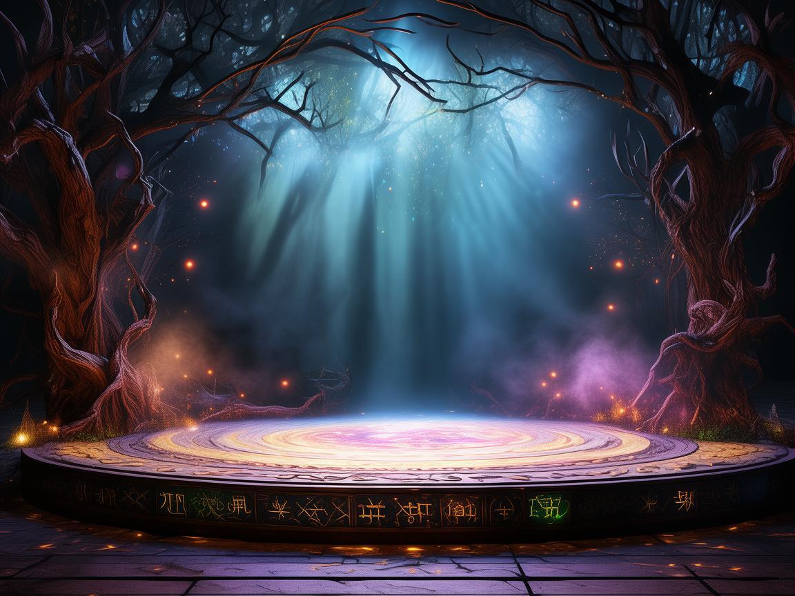 巫师舞台，如何构建一个既神秘又魔幻的视觉奇境？