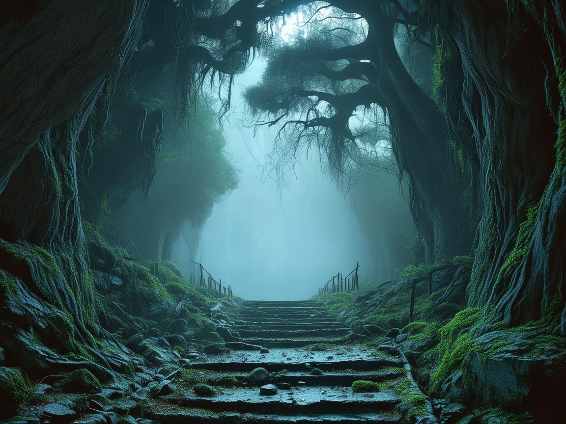 探秘山洞洞口，舞台设计中的神秘之门