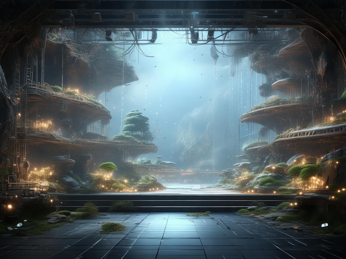 动漫舞台，奇幻与现实的交织
