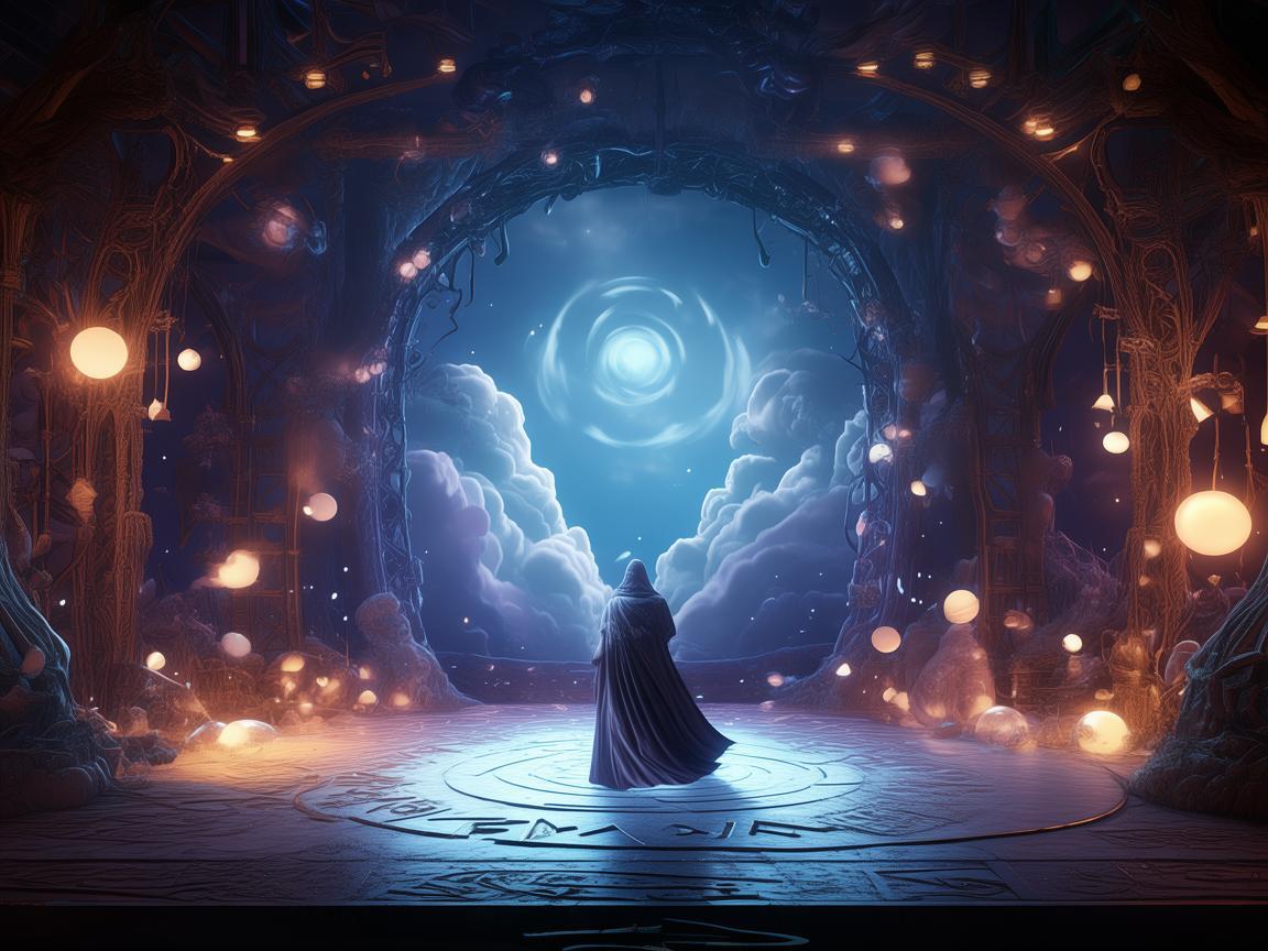 奇幻舞台，法师的神秘演绎