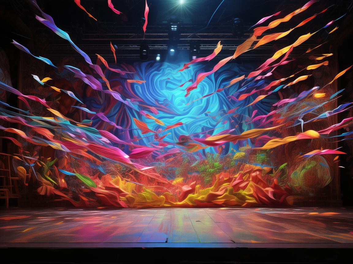 飞镖舞台，创意与激情的碰撞