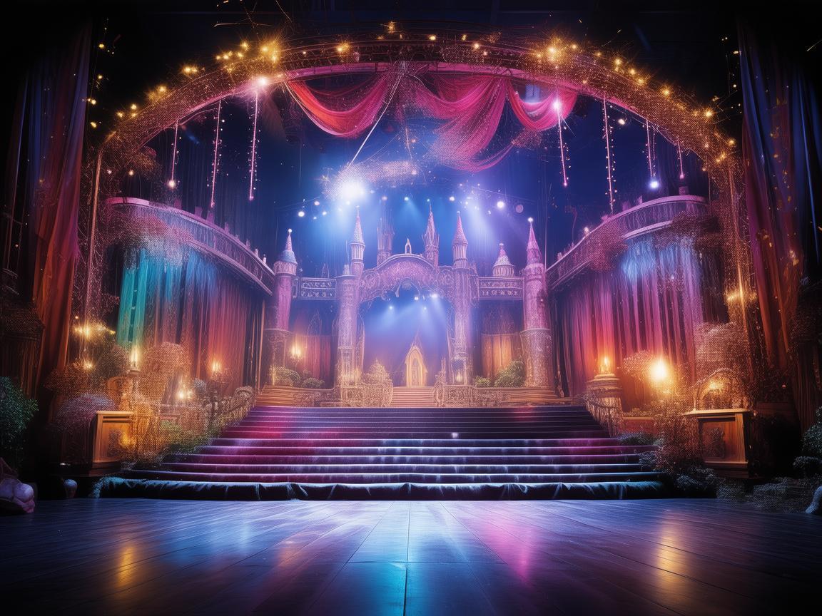 梦幻城堡舞台，筑梦奇幻演艺空间