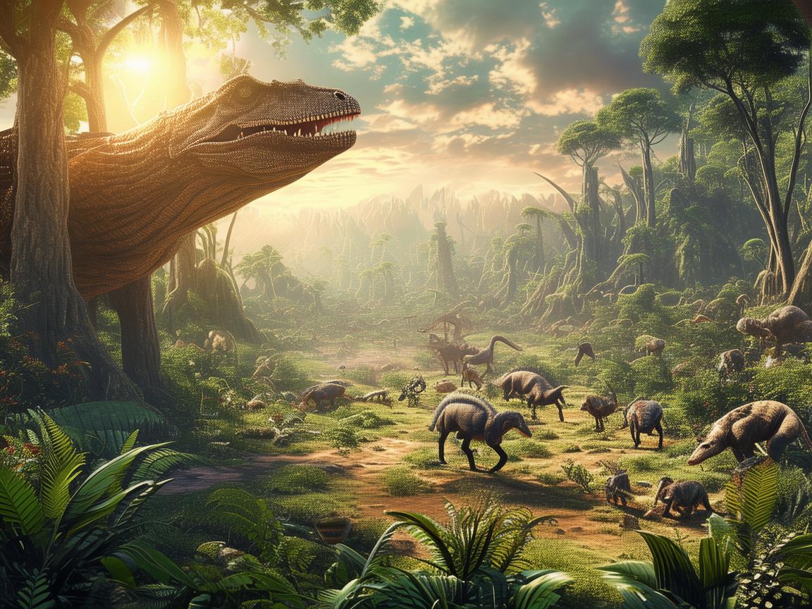 穿越亿年时光，再现古生物舞台奇景