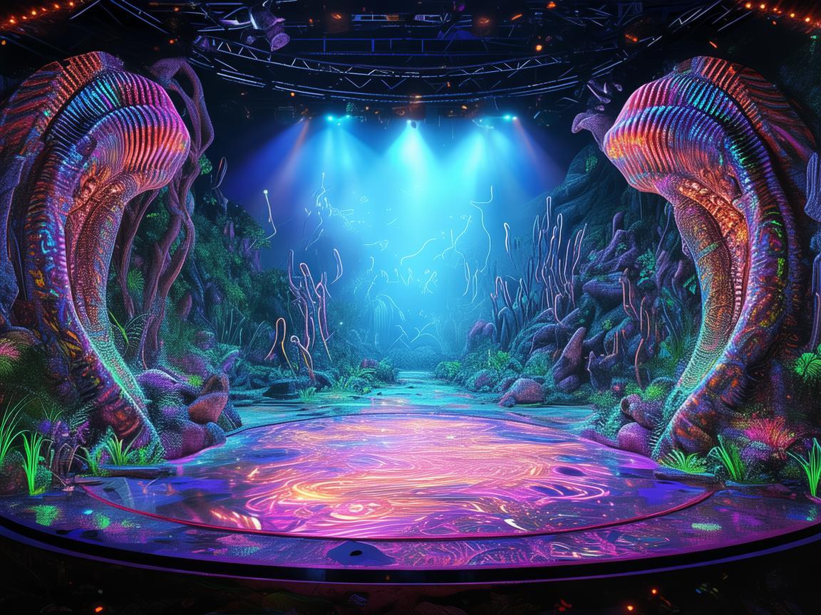 古生物元素点亮奇幻舞台