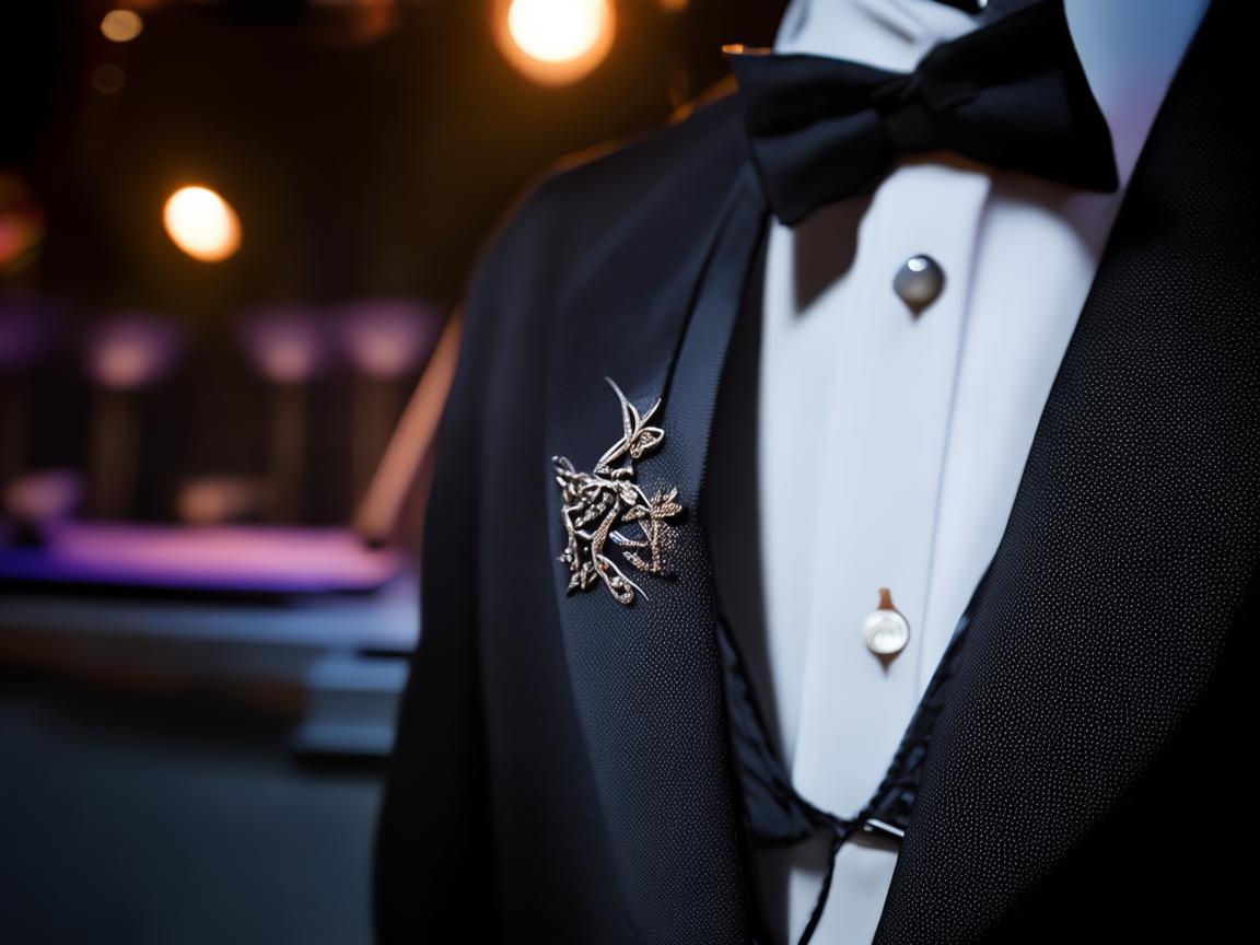 领带夹，舞台造型的点睛配饰