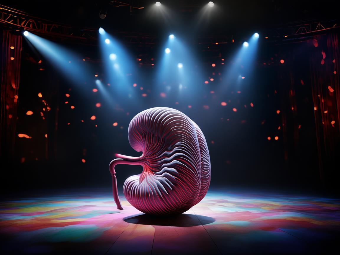 舞台光影下的肾结石隐喻