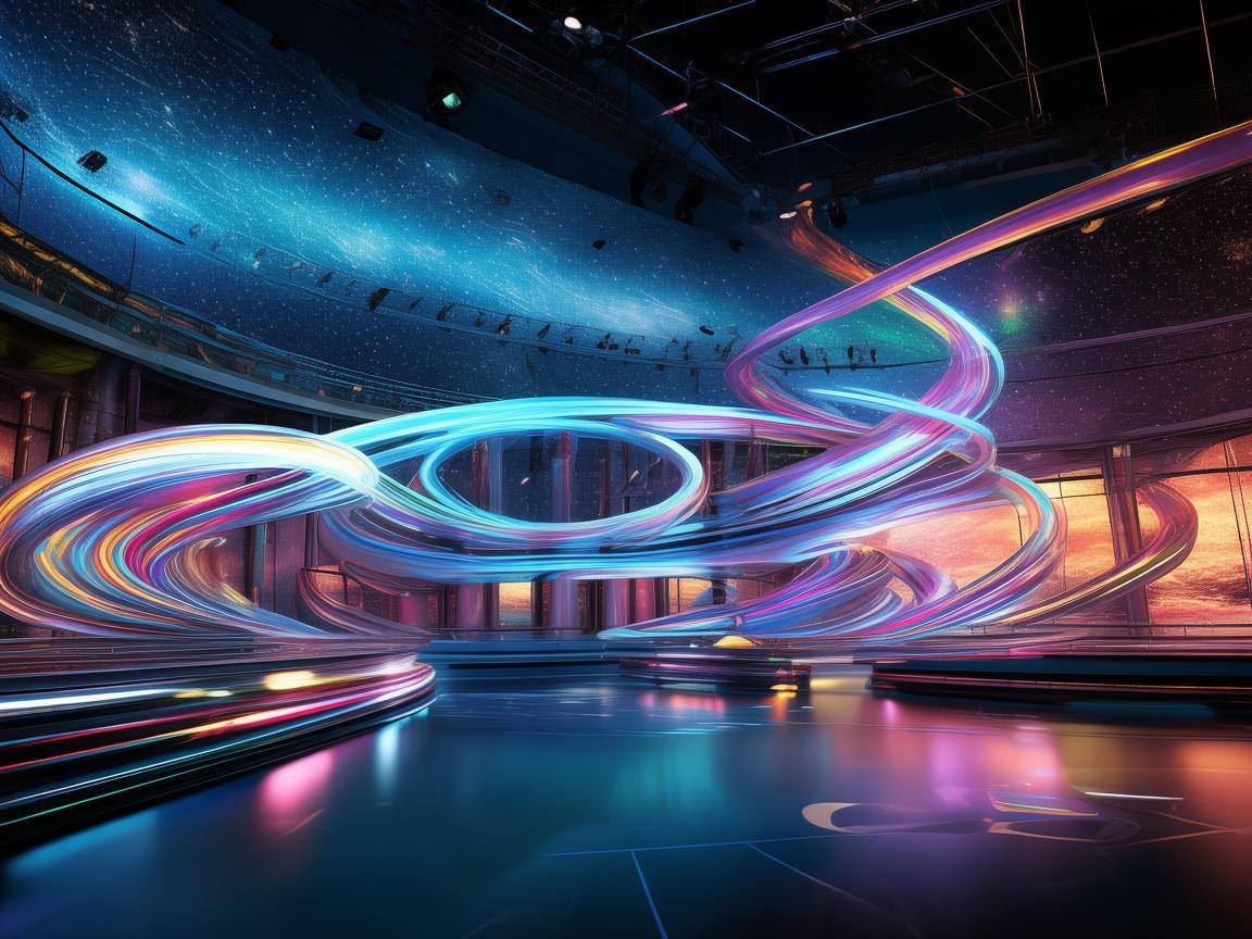 汽车站舞台设计，交织的旅程与梦想