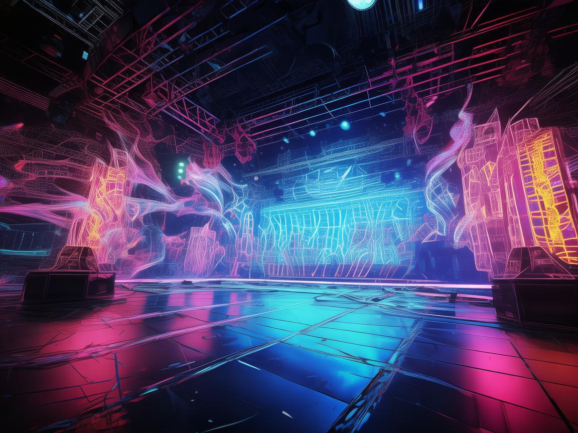 电子工程与舞台设计的梦幻交织